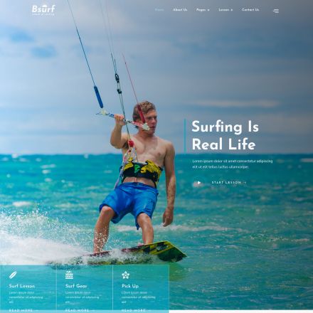 ThemeForest Bsurf