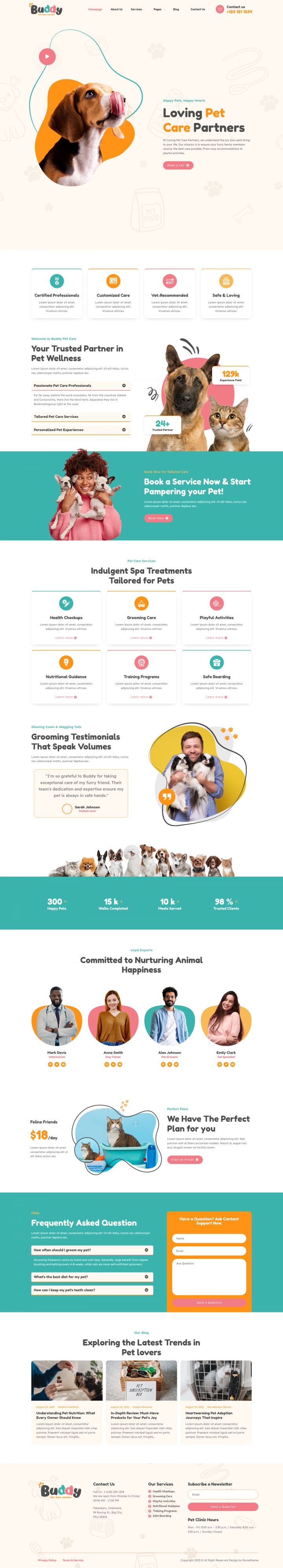 WordPress шаблон ThemeForest Buddy