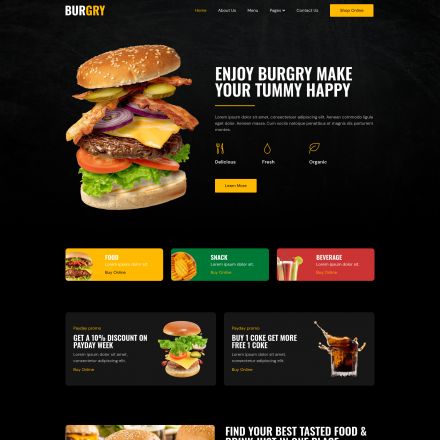 ThemeForest Burgry