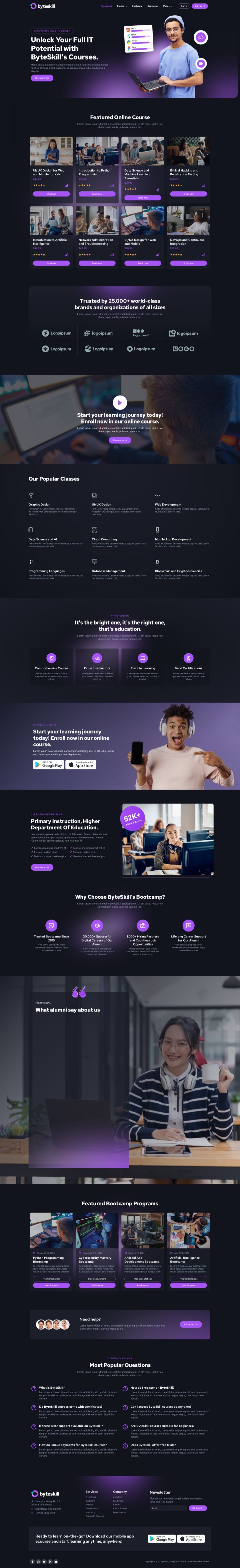 WordPress шаблон ThemeForest ByteSkill