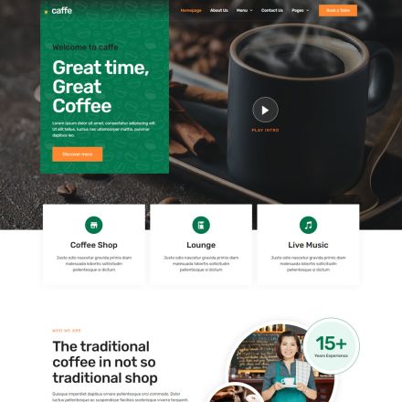 ThemeForest Caffe