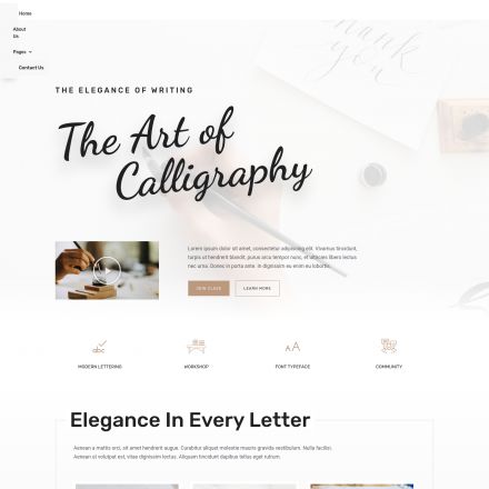 ThemeForest Caligra