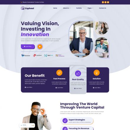 ThemeForest Capivest