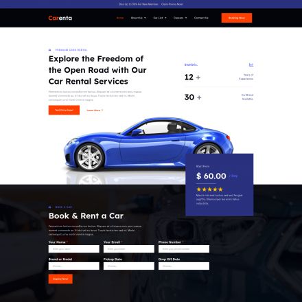 ThemeForest Carenta