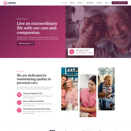 ThemeForest Careva