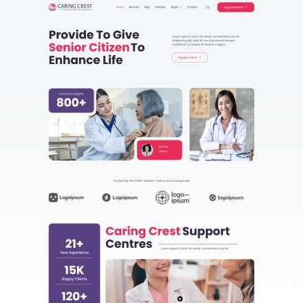 ThemeForest Caring Crest