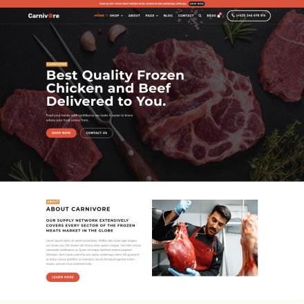 ThemeForest Carnivore