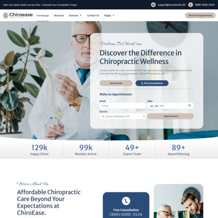 ThemeForest ChiroEase