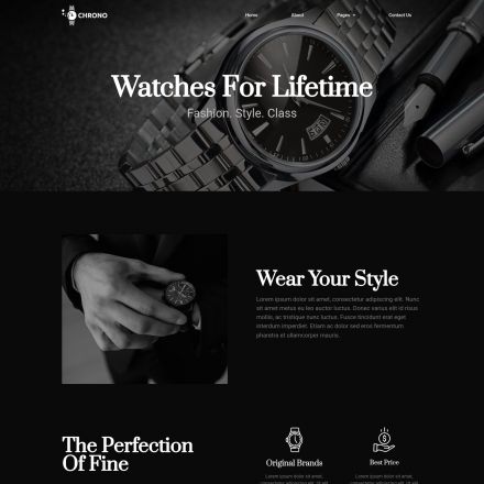 ThemeForest Chrono