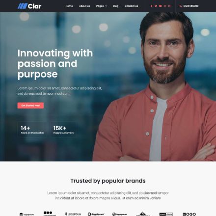 ThemeForest Clar