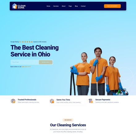 ThemeForest Cleanzone