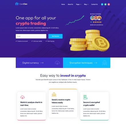 ThemeForest CoinClan