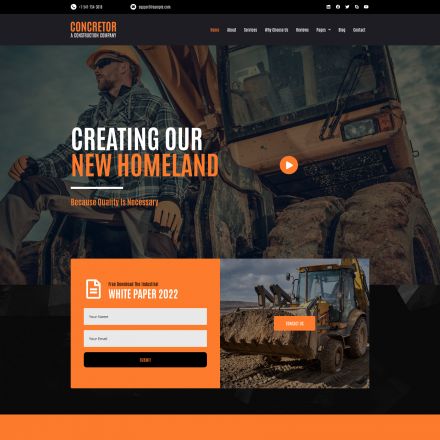 ThemeForest Concretor