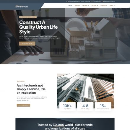 ThemeForest Constructa