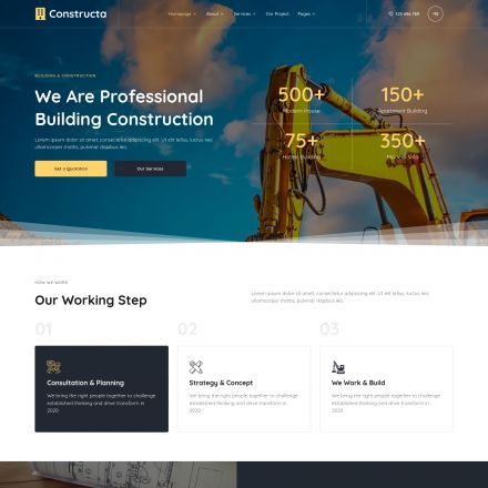 ThemeForest Constructa