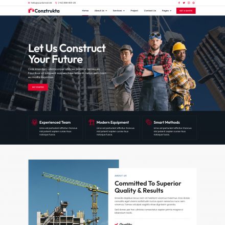 ThemeForest Conztrukta