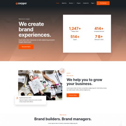 ThemeForest Corppa