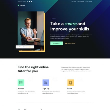 ThemeForest Coursey