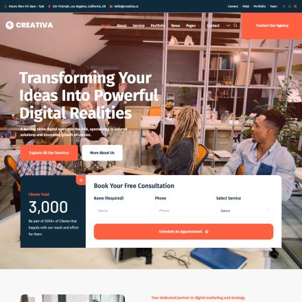 ThemeForest Creativa