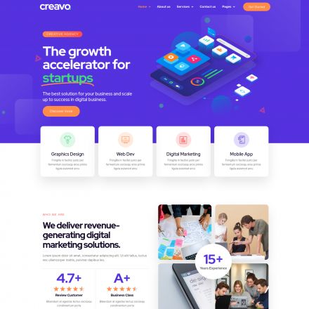 ThemeForest Creavo