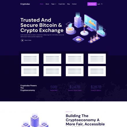 ThemeForest Cryptodax