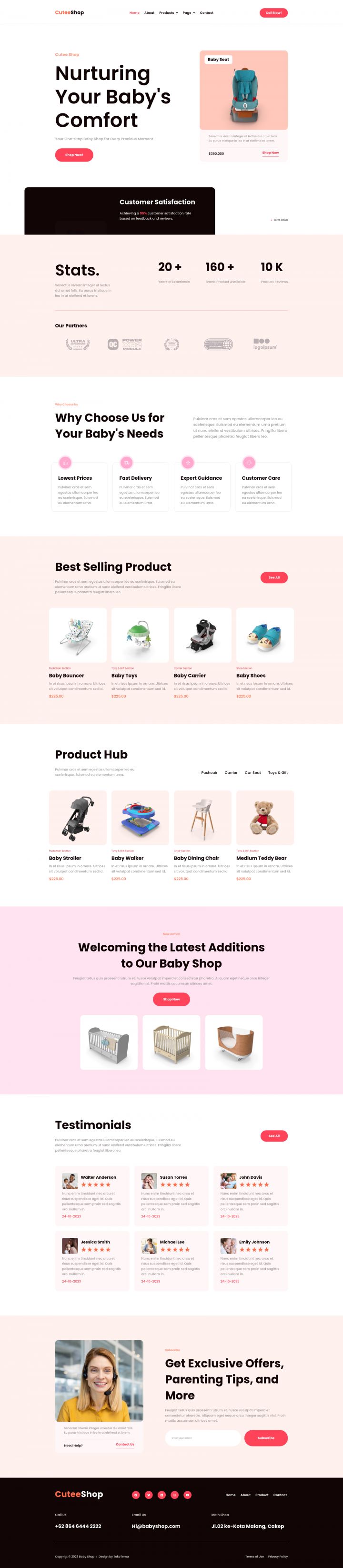 WordPress шаблон ThemeForest CuteeShop