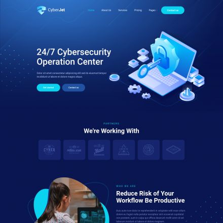 ThemeForest CyberJet