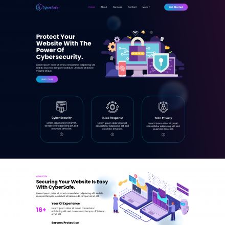 ThemeForest CyberSafe