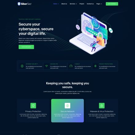 ThemeForest CyberSec