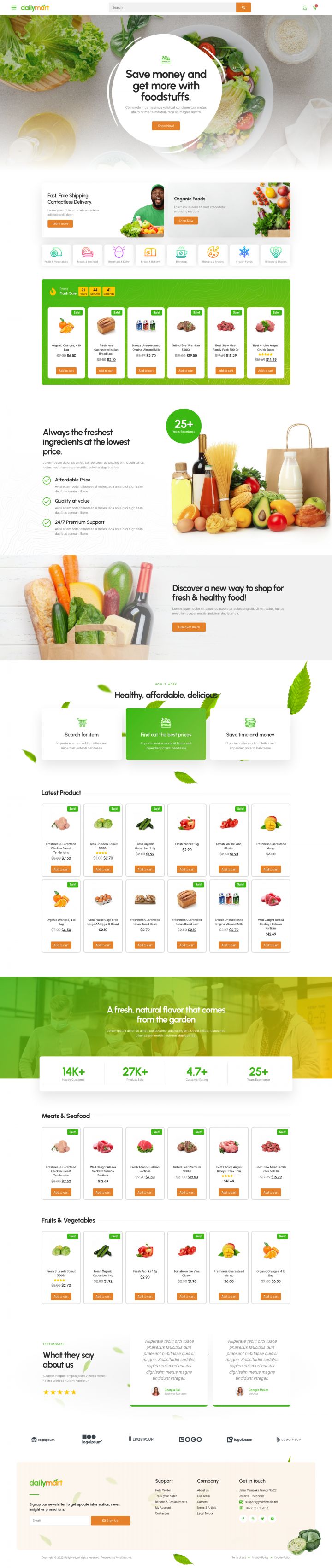 WordPress шаблон ThemeForest DailyMart