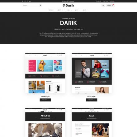 ThemeForest Darik