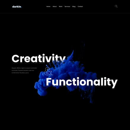 ThemeForest Darkle
