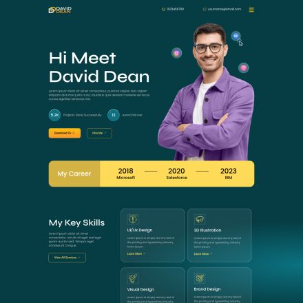 ThemeForest DavidDean