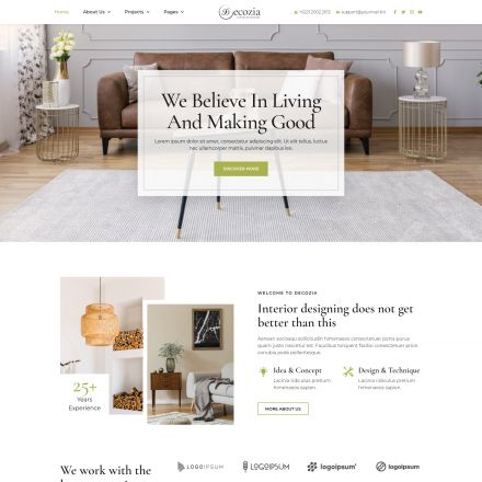 ThemeForest Decozia