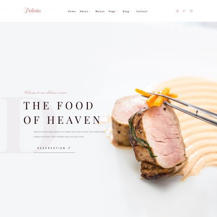 ThemeForest Delicius