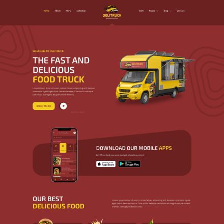 ThemeForest Delitruck