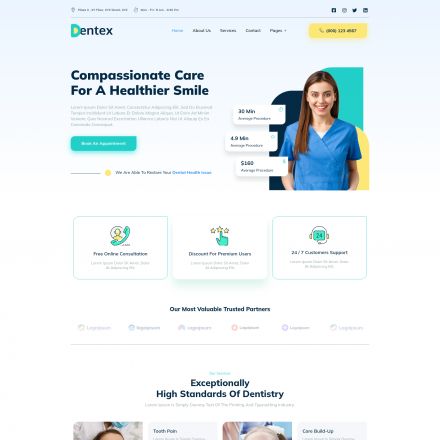 ThemeForest DENTEX