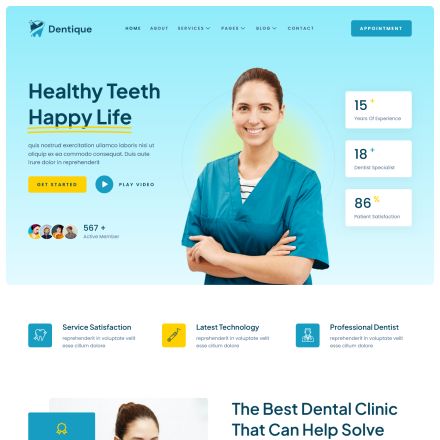 ThemeForest Dentique