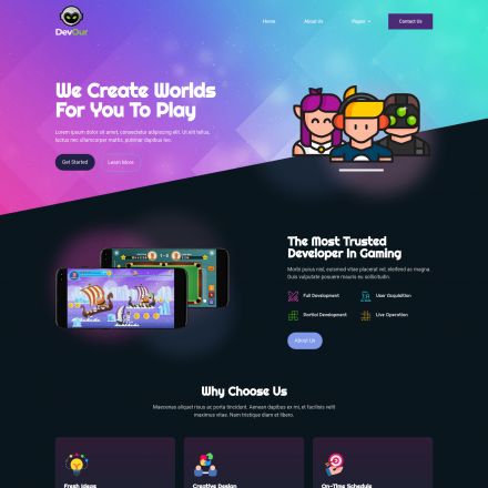 ThemeForest Devour