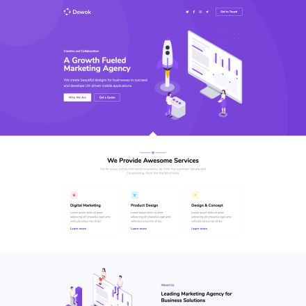 ThemeForest Dewok