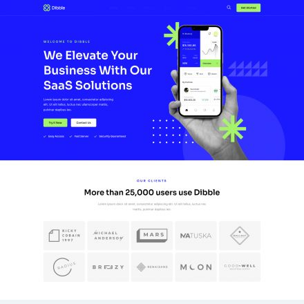 ThemeForest Dibble