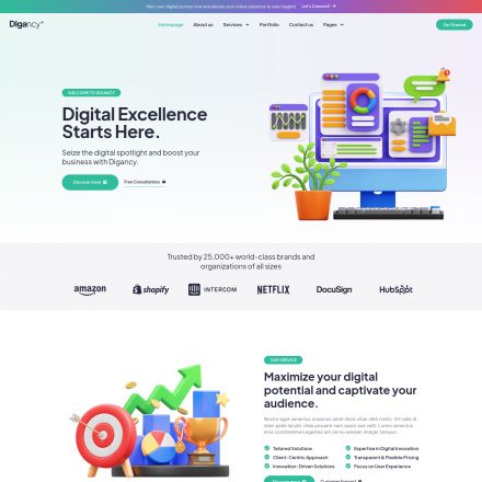 ThemeForest Digancy