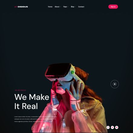 ThemeForest Digious