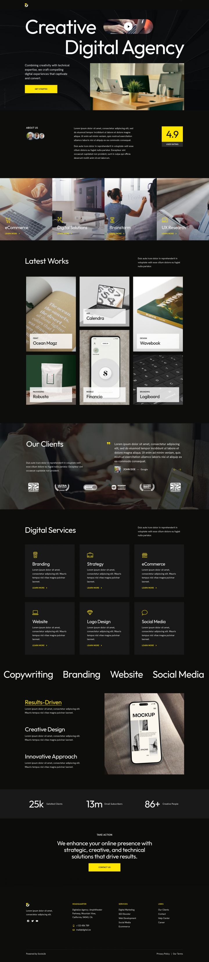 WordPress шаблон ThemeForest Digitalize