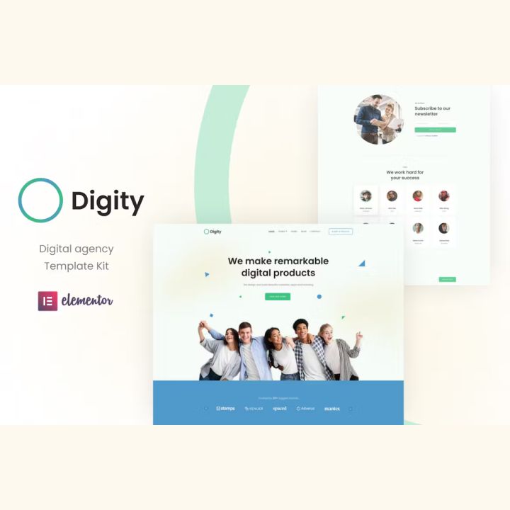 WordPress шаблон ThemeForest Digity