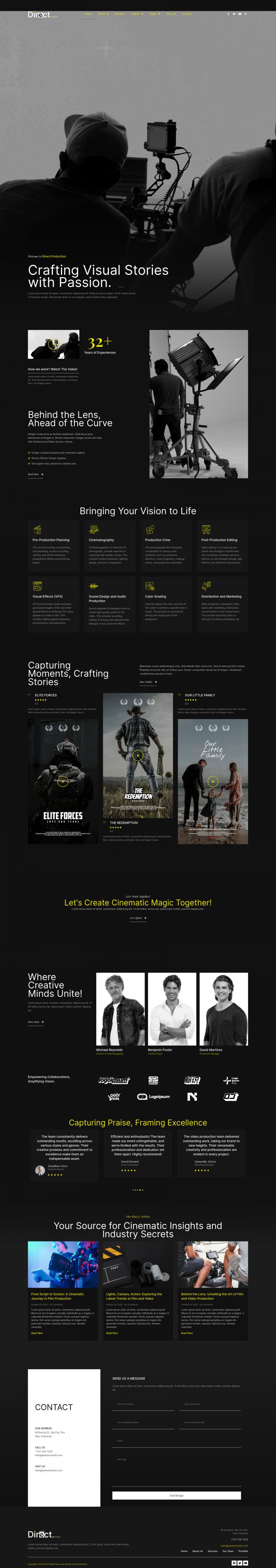 WordPress шаблон ThemeForest Direct