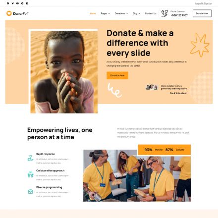 ThemeForest DonorFull