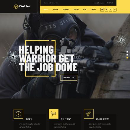 ThemeForest Dullet