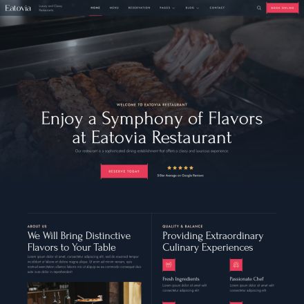 ThemeForest Eatovia