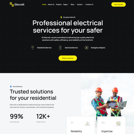 ThemeForest Elecvolt